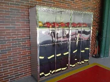 Armário de inox para organização industrial