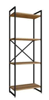 Estante industrial estreita